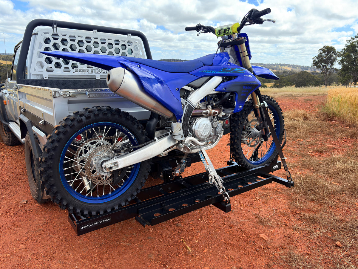 Motorbike Carrier Australia | Hitch-Mounted Aluminium Bike Rack ...